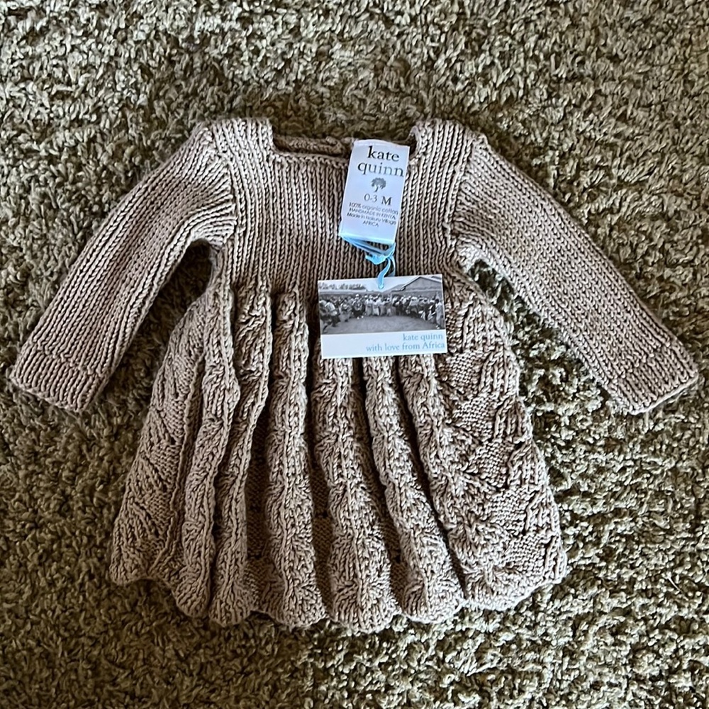 Kate Quinn organic cotton handmade dress